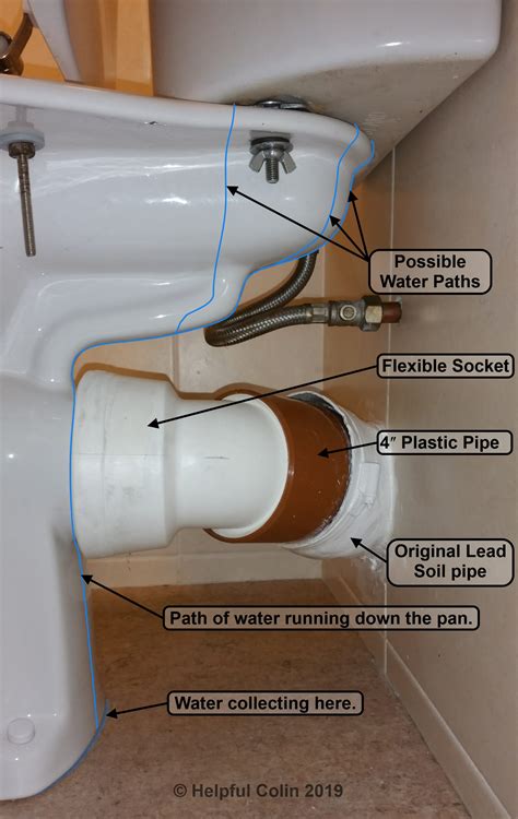 leaking toilet waste pipe|Toilet waste leaking